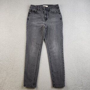 Anthropologie Jeans Women's 26 Unpublished Kora Mid Rise Skinny Dusk Gray Pants